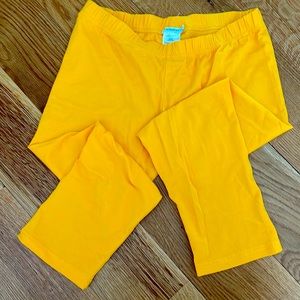 Marimekko Golden Yellow Capri Length Leggings